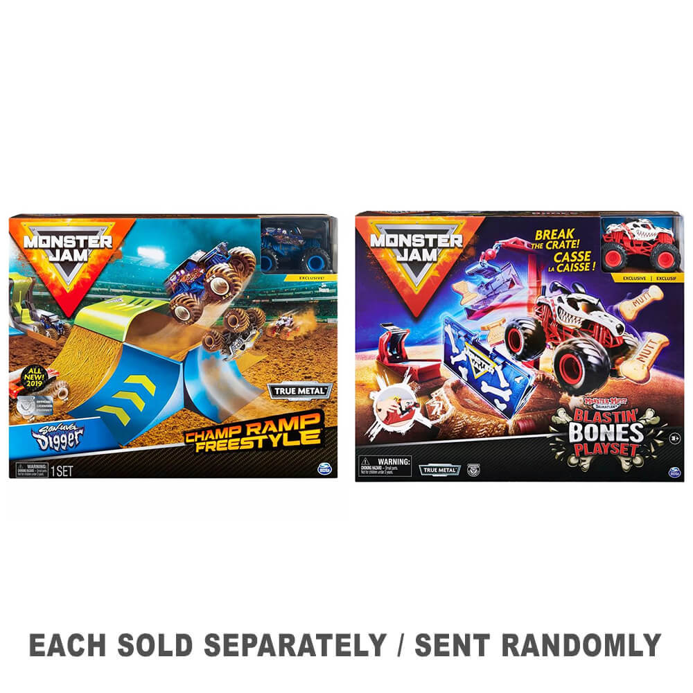 Monster Jam 1:64 Playset de acrobacias (estilo aleatório 1pc)