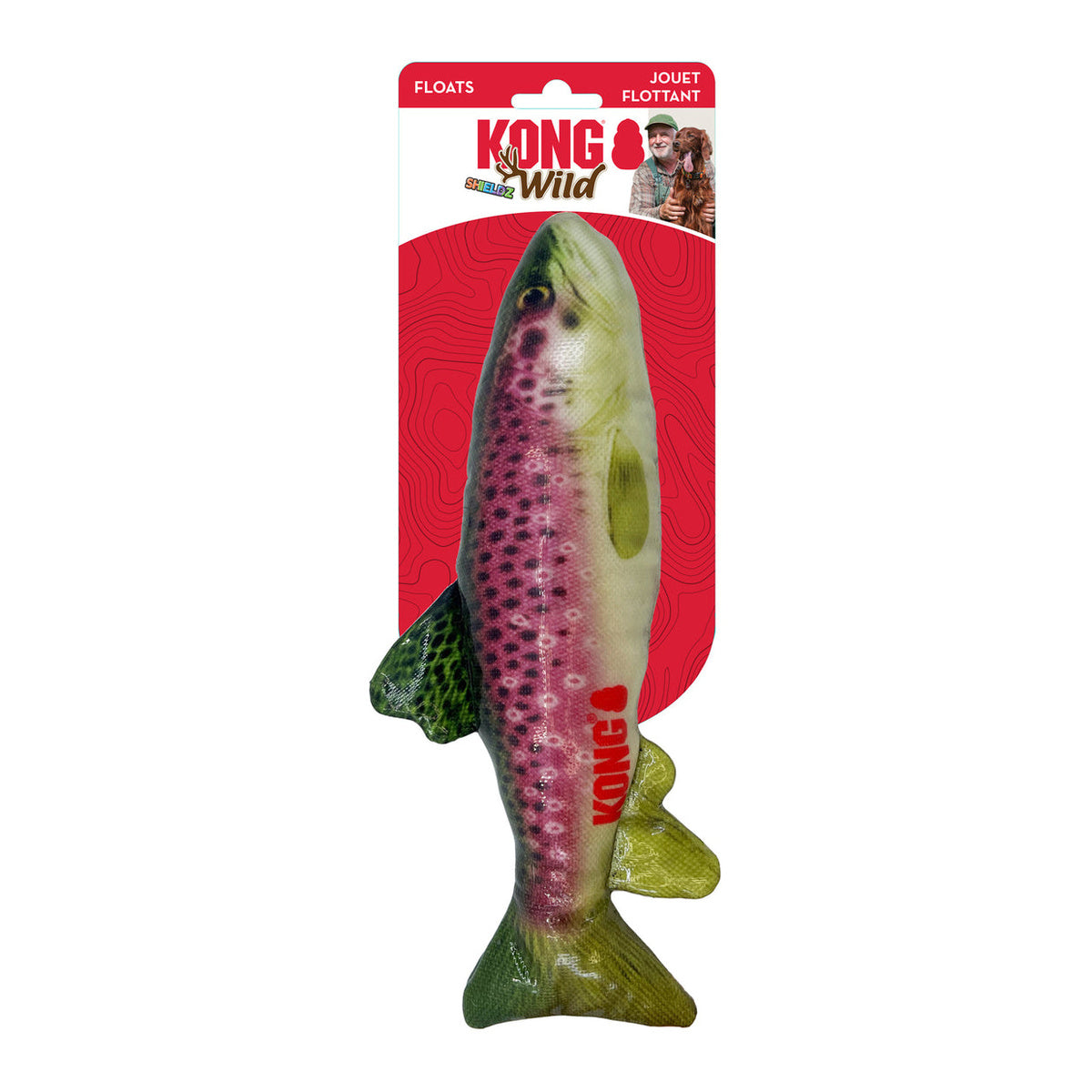 Kong Wild Shieldz Trout Medium