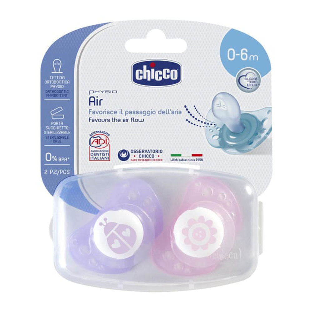 GIR 2PKのChiccoPhysio Soother(0-6m)