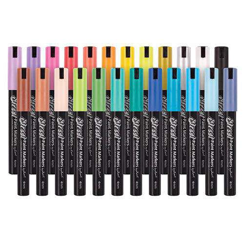 Zart Street Paint Markers 24pcs