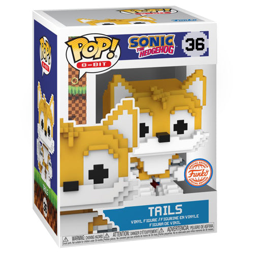 Sonic the Hedgehog Tails 8-Bit US Exclusive Pop! Vinyl