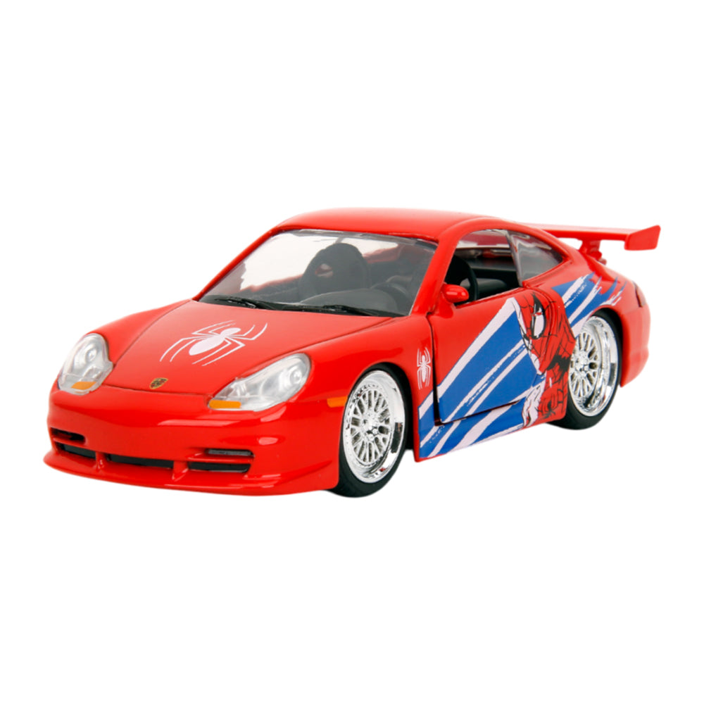 Marvel 1:32 Spider-Man Porsche 911 GT3 (996) Vehicle