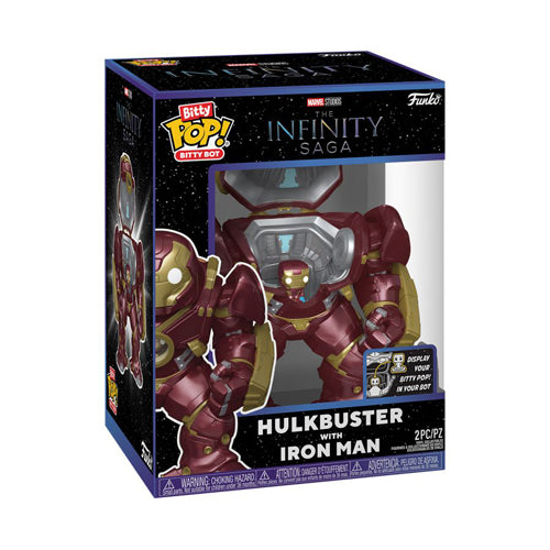 Marvel Hulkbuster with Iron Man Bitty Pop! Bot
