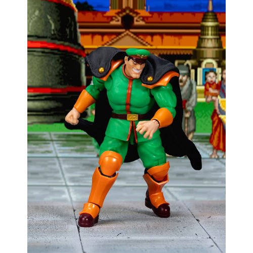 Street Fighter II M. Bison Player 2 Deluxe 1:12 Scale Figure