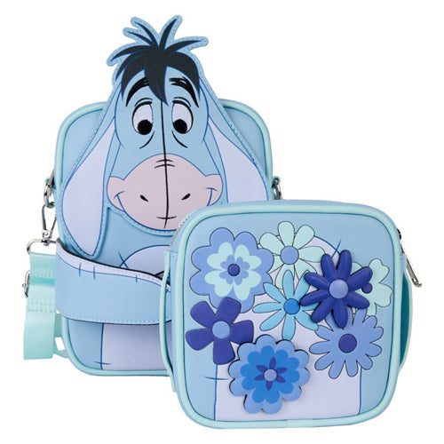 Winnie the Pooh Eeyore Crossbuddies w/ Detachable Coin Bag