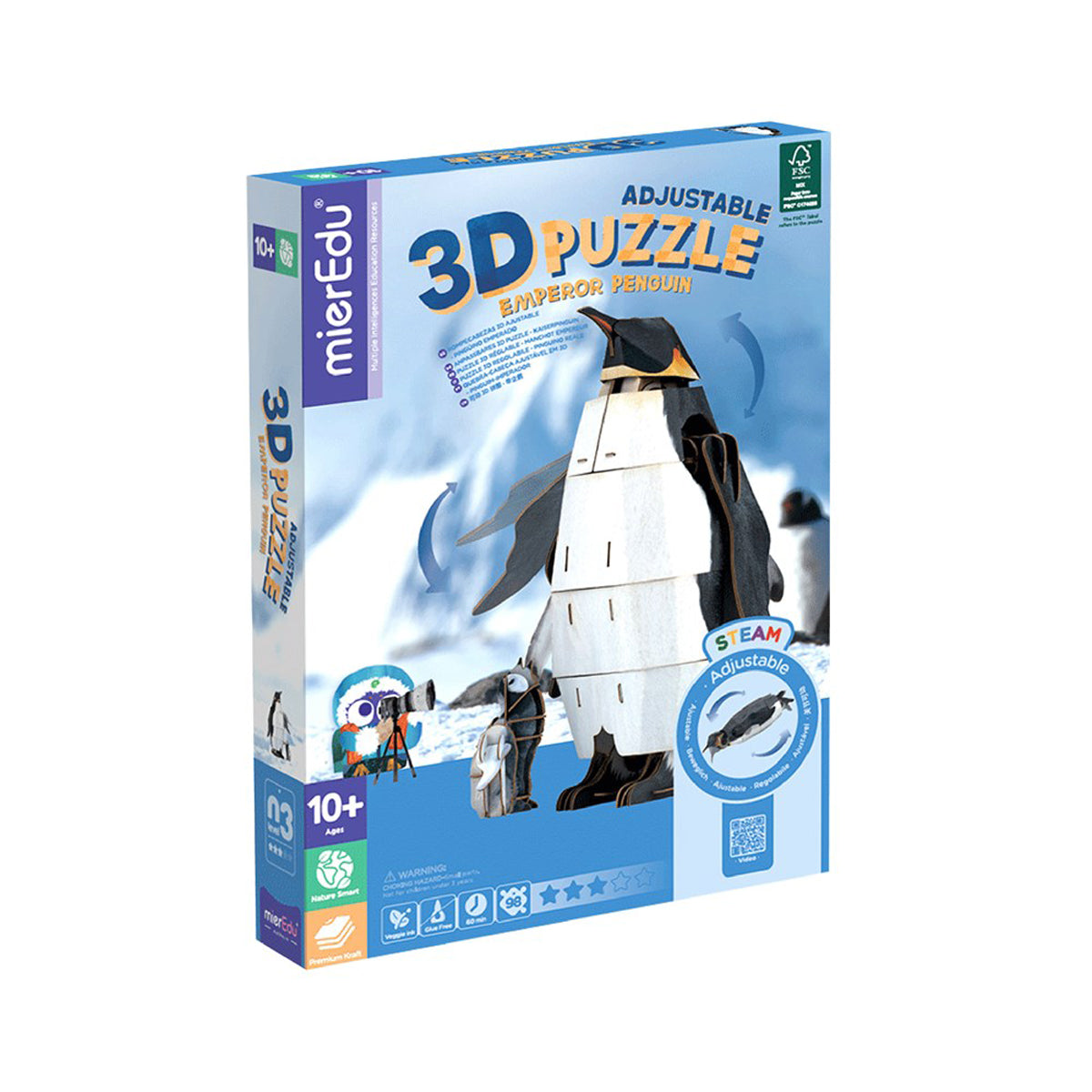 mierEdu Adjustable Deluxe 3D Puzzle