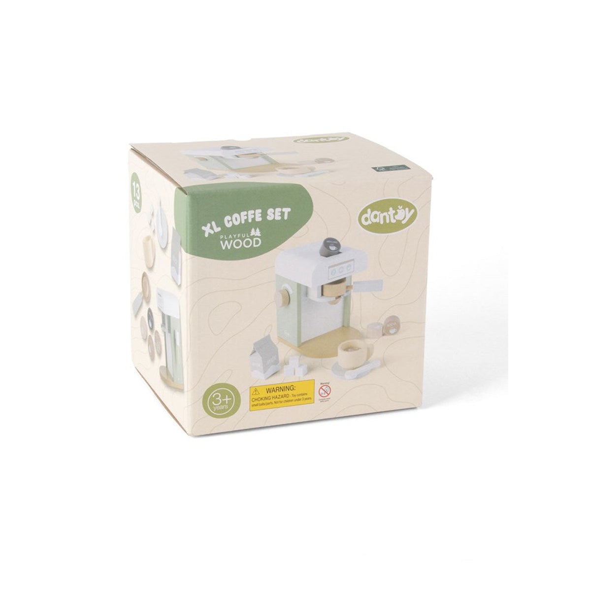 Dantoy Playful Wood Coffee Machine (Extra Large)