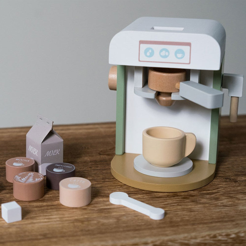 Dantoy Playful Wood Coffee Machine (Extra Large)