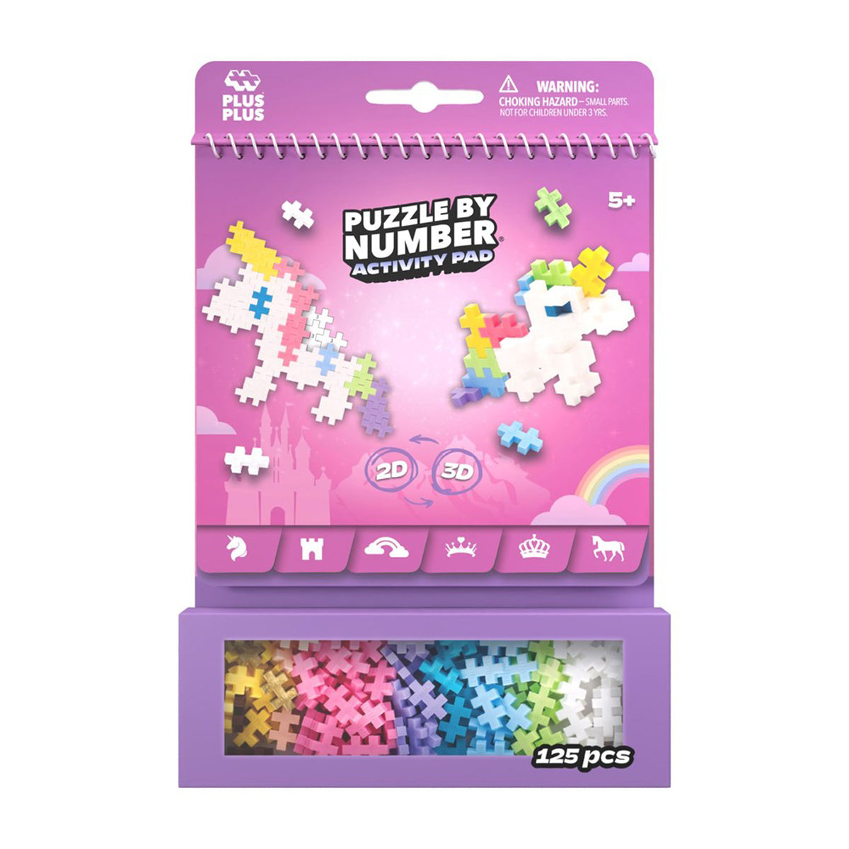 Plus-Plus Activity Pad Puzzle by Number