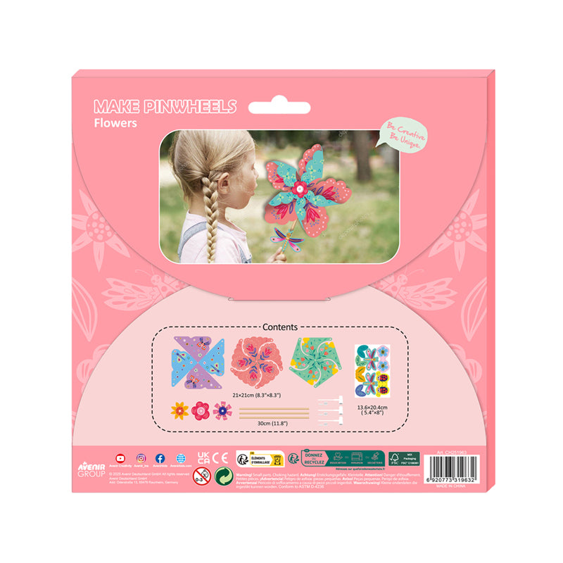 Avenir Everyday Craft Make Pinwheels Flowers
