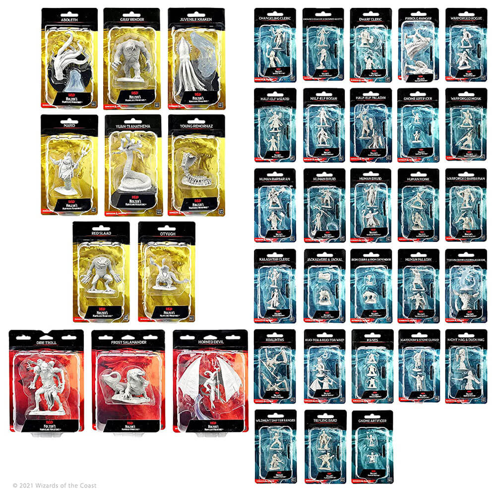Miniaturas sin pintar W14 Pelección rápida