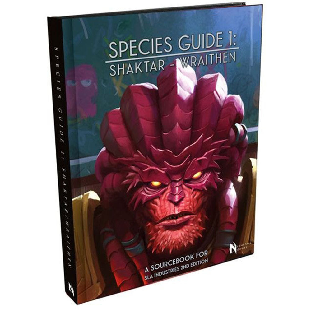 SLA Industries 2nd Edition Shaktar/Wraithen Character Book