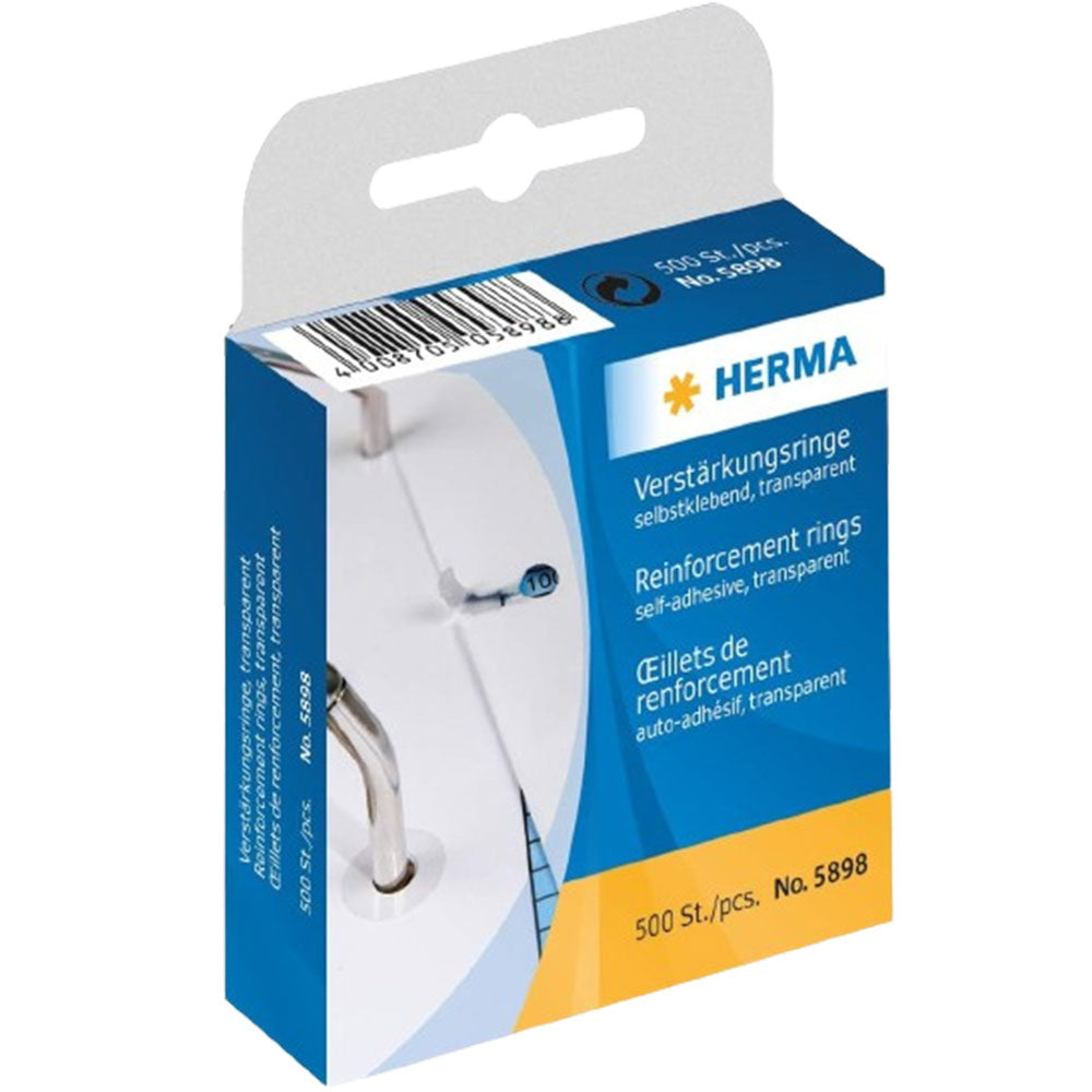 Herma Adhesive Renecument Rings 500pc 12mm