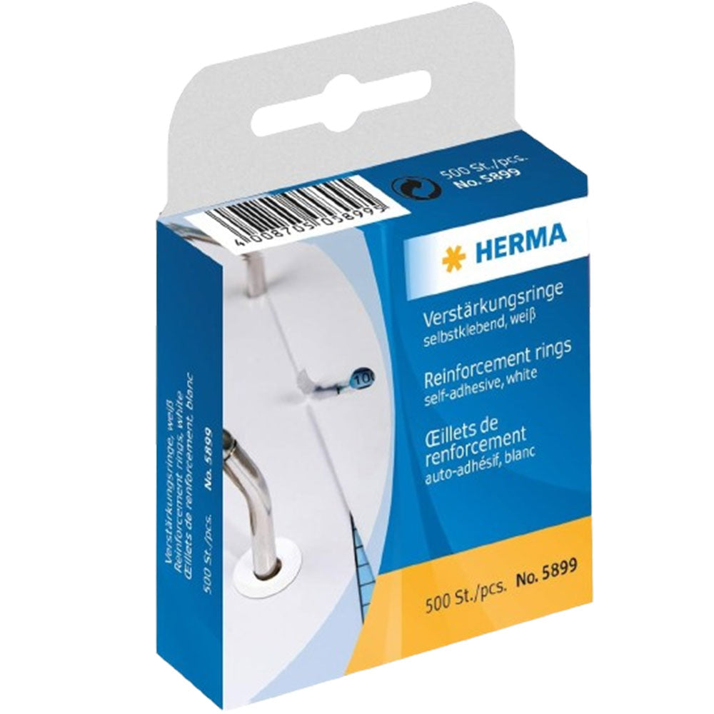 Herma Adhesive Renecument Rings 500pc 12mm