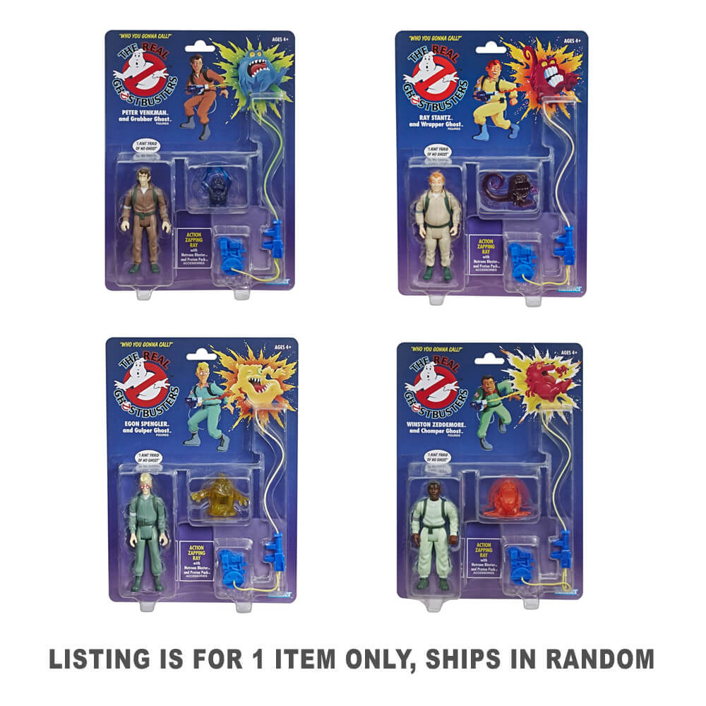 Das klassische Actionfiguren-Spielzeug „The Real Ghostbusters“ (1 Stück zufällig)