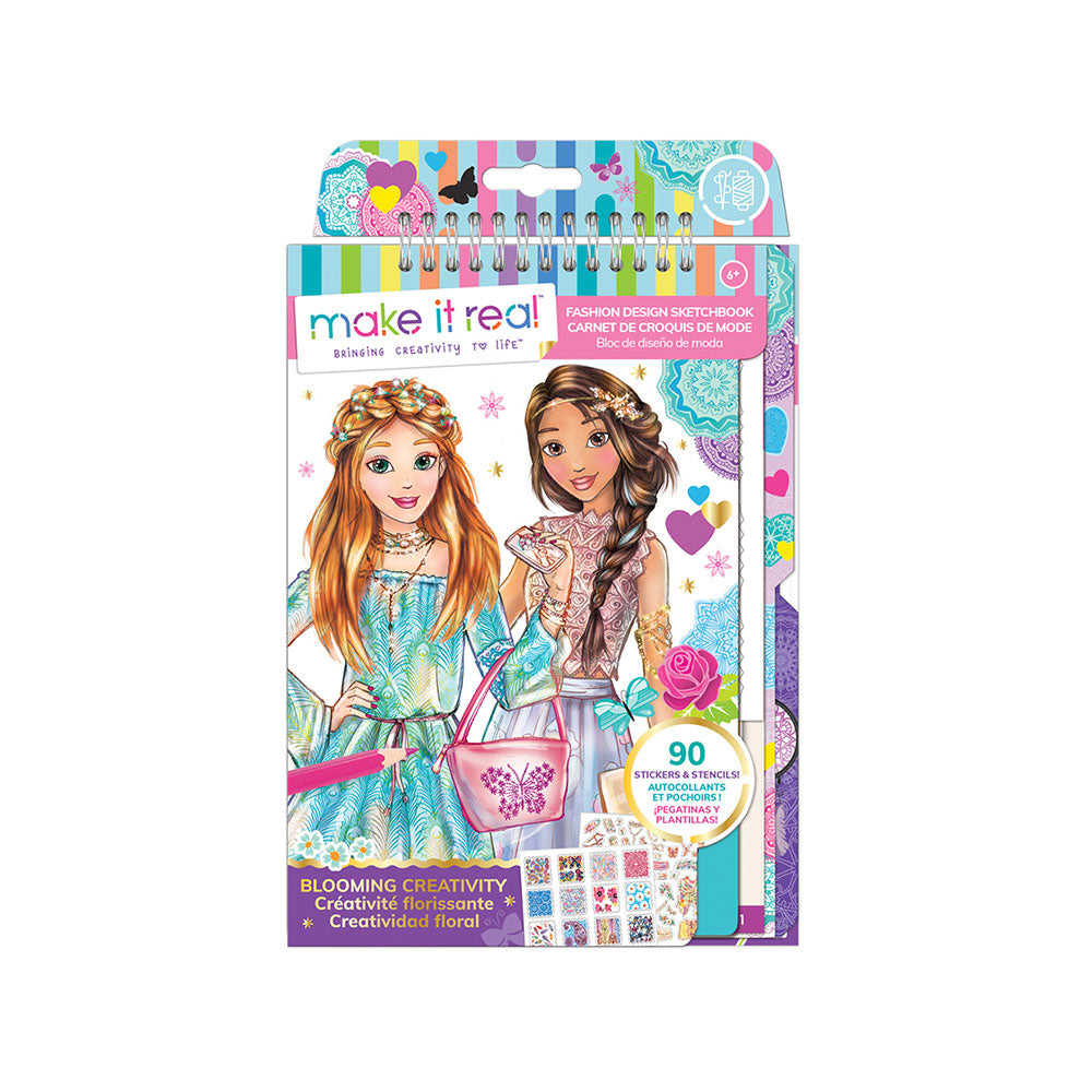 Gør det rigtigt mode design skitsebog