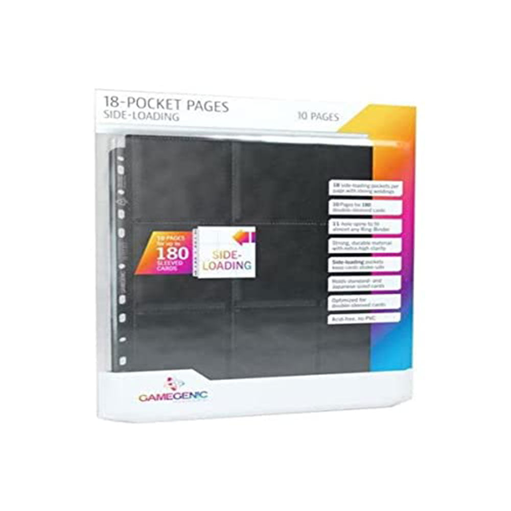 Gamegenic Sideloading 18-Pocket-Seiten 10 Stück