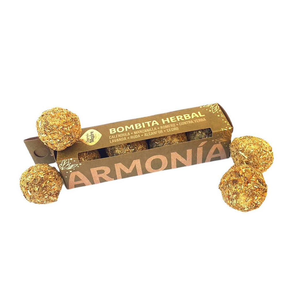 Harmony 4pcs Herbal Smudge Bomb