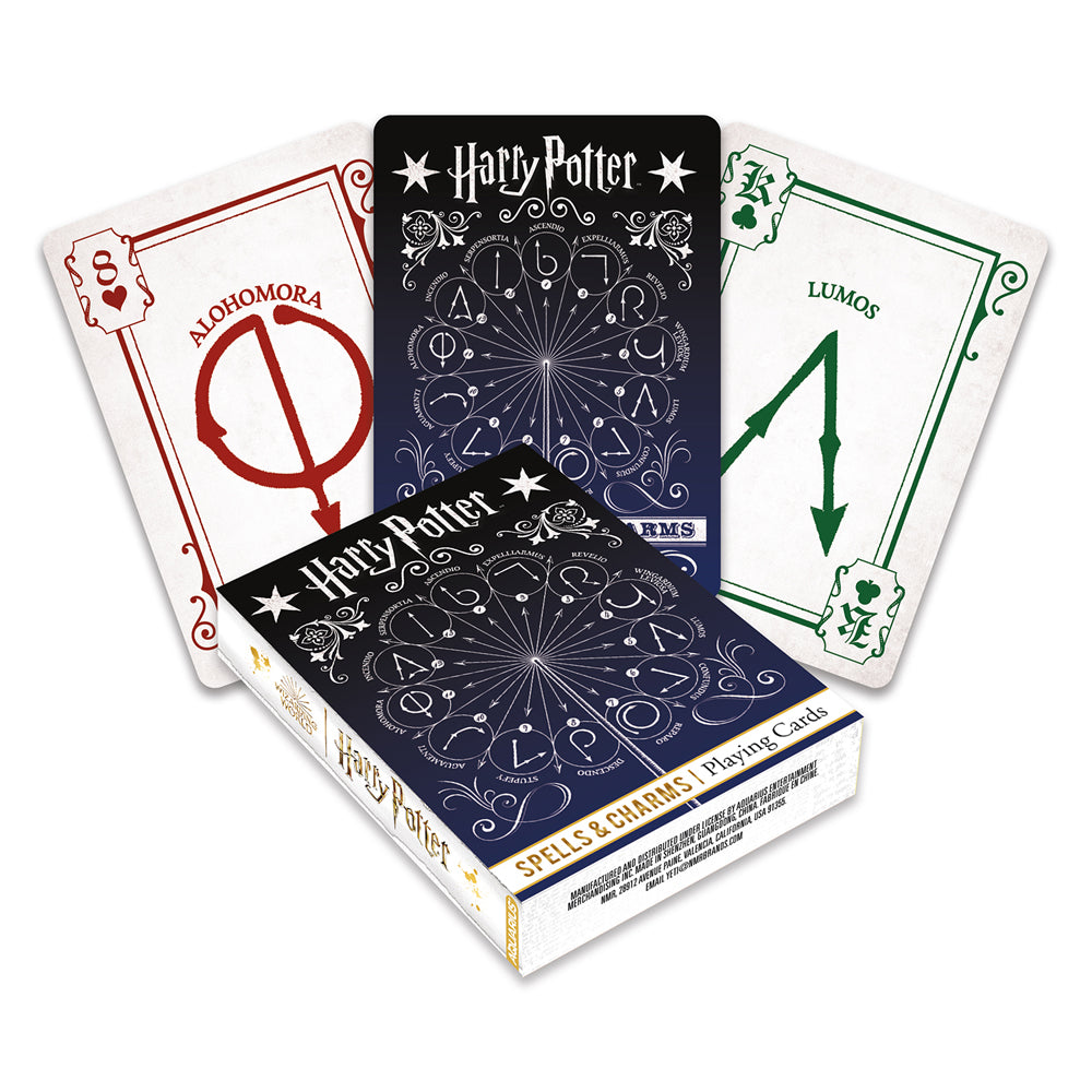 Harry Potter Spells Playing Cards