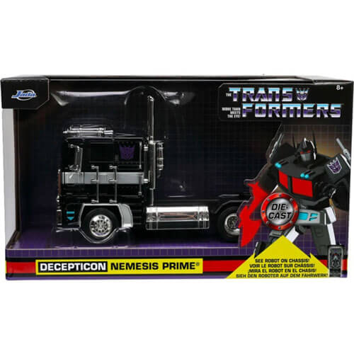 Transformers (TV) Nemesis Prime Black 1:24 Hollywood Ride