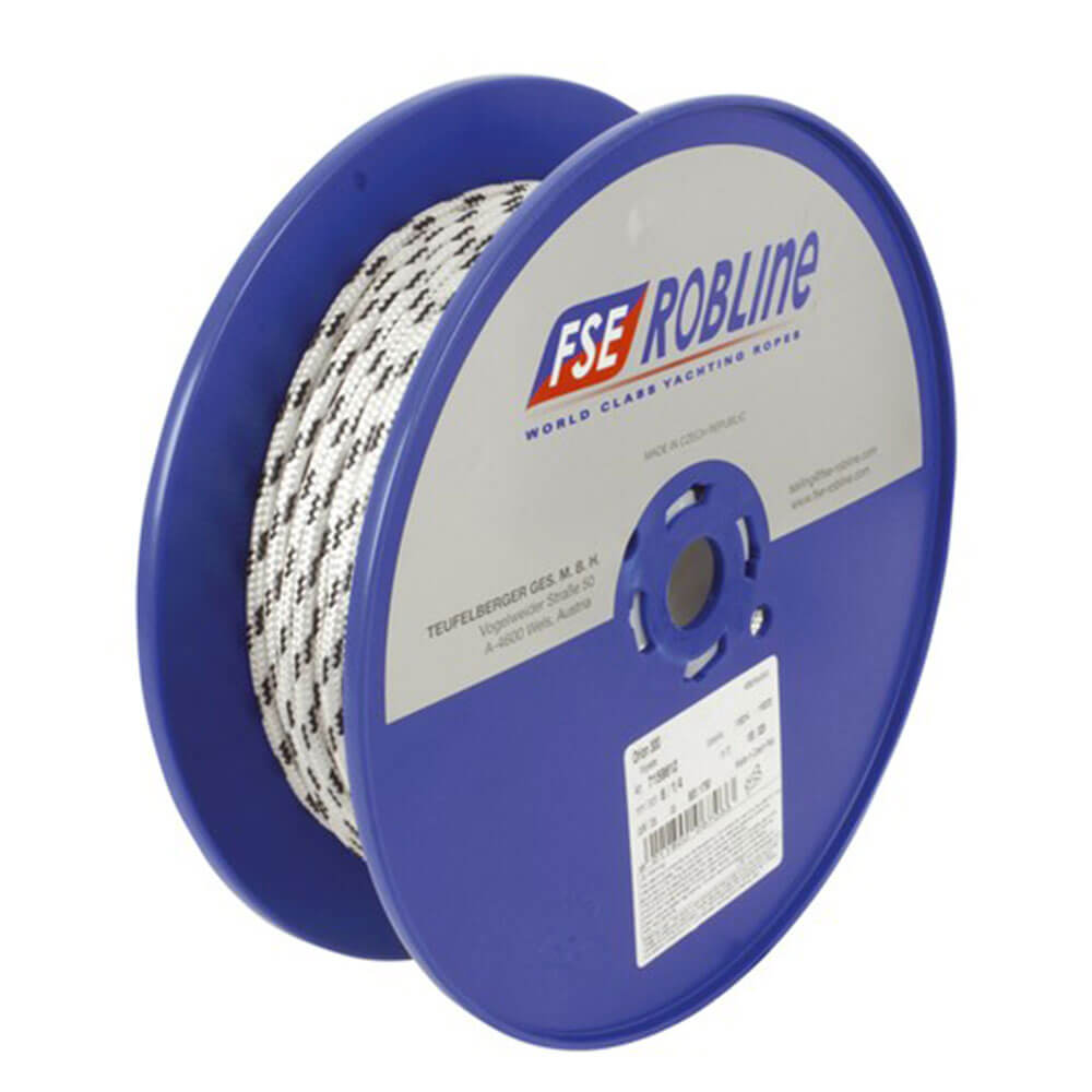 Doppelt geflochtenes Seil aus Polyester, 6 mm, 100 m Rolle