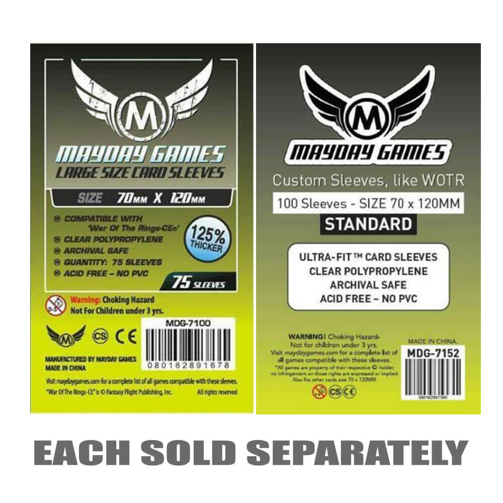 Mayday Standard Sleeves (70mm X 120mm) - LatestBuy Mayday Standard Sleeves (70mm X 120mm) - LatestBuy