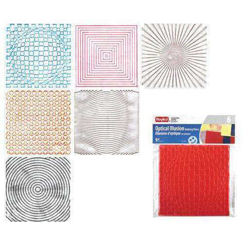 Optical Rubbing Plates 6pcs