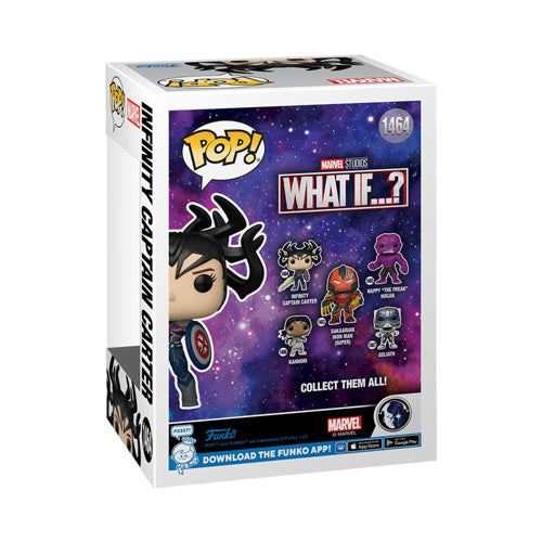 What If Infinity Captian Carter Pop! Vinyl