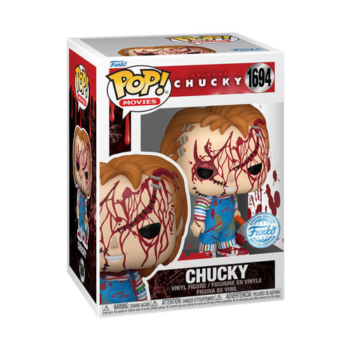 Bride of Chucky Chucky (Battle Damaged) Pop!
