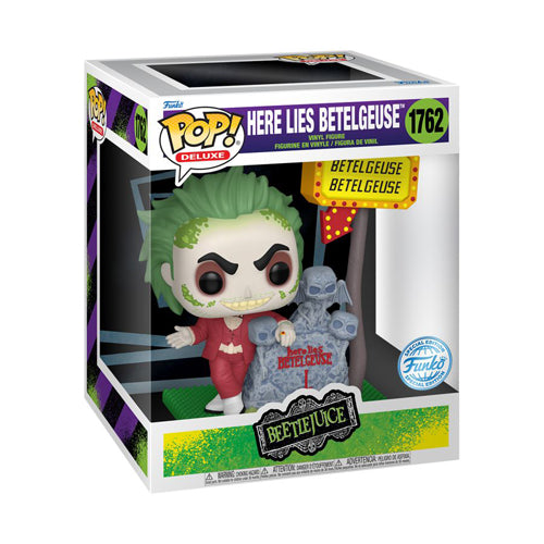 Beetlejuice Here Lies Betelguise US Exclusive Pop! Deluxe