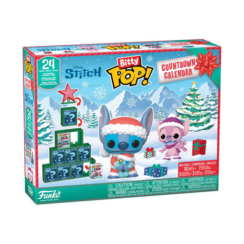 Lilo & Stitch Bitty Pop! Vinyl Holiday Countdown Calendar