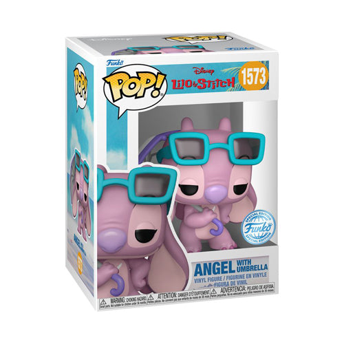 Lilo & Stitch Angel with Umbrella US Exclusive Pop! Vinyl