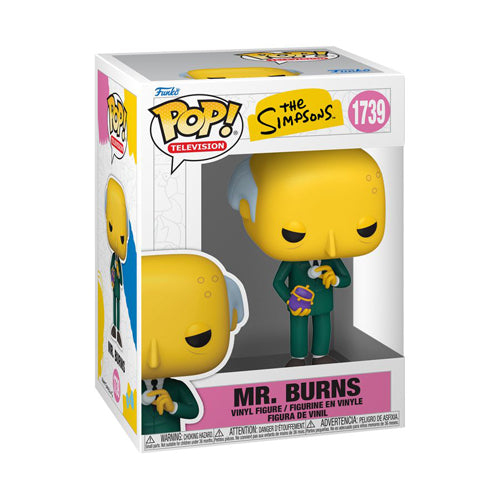 The Simpsons Mr Burns Pop! Vinyl