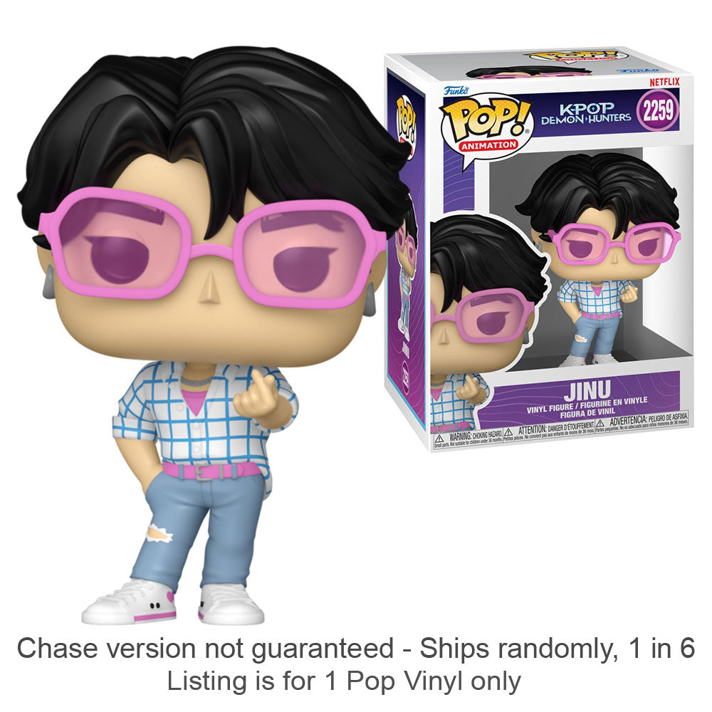 K-POP Demon Hunters Jinu Pop! Vinyl Chase Ships 1 in 6