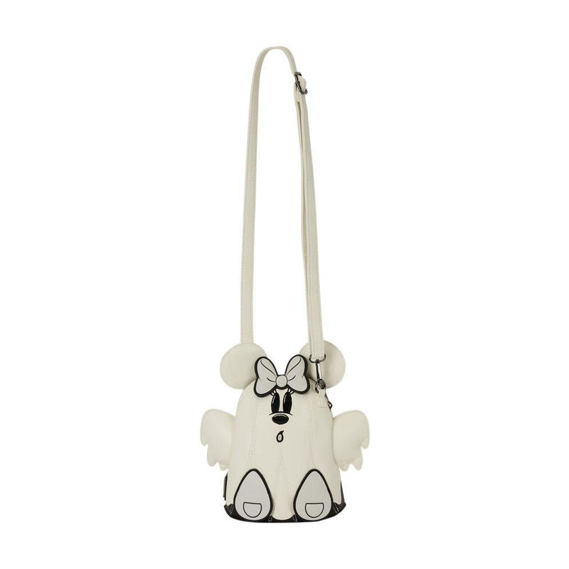 Disney Mickey & Minnie Ghost Glow Figural Crossbody Bag