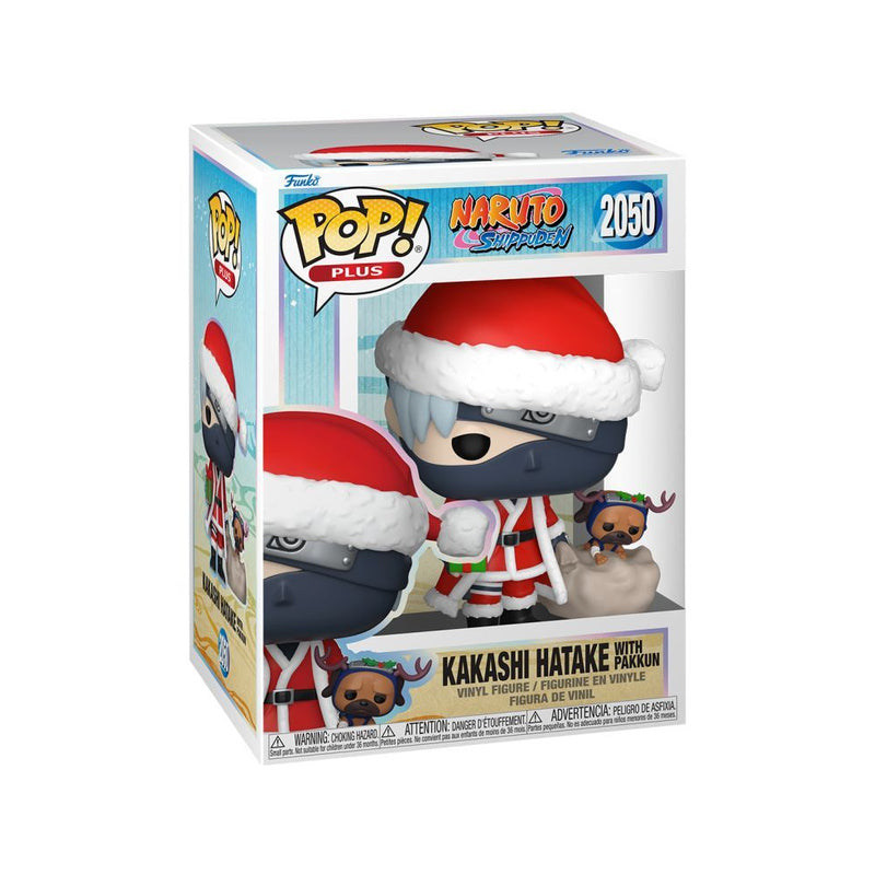 Naruto Kakashi Hatake with Pakkun (Holiday) Pop! Plus