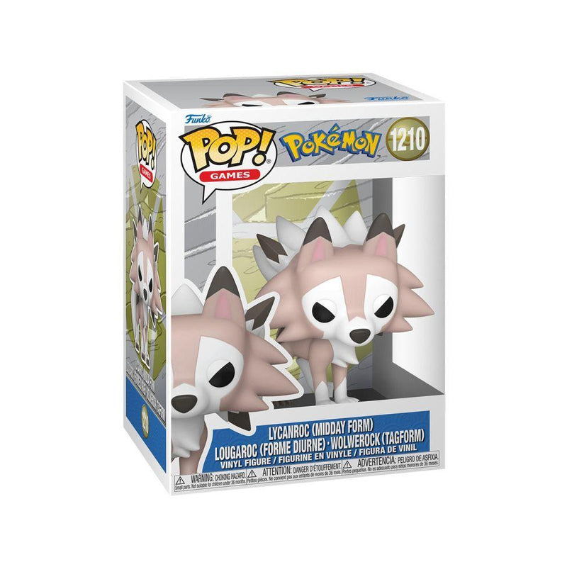 Pokemon Lycanroc (Midday Form) Pop! Vinyl