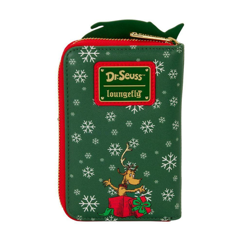 Dr. Seuss Grinch Holiday Zip Around Wallet