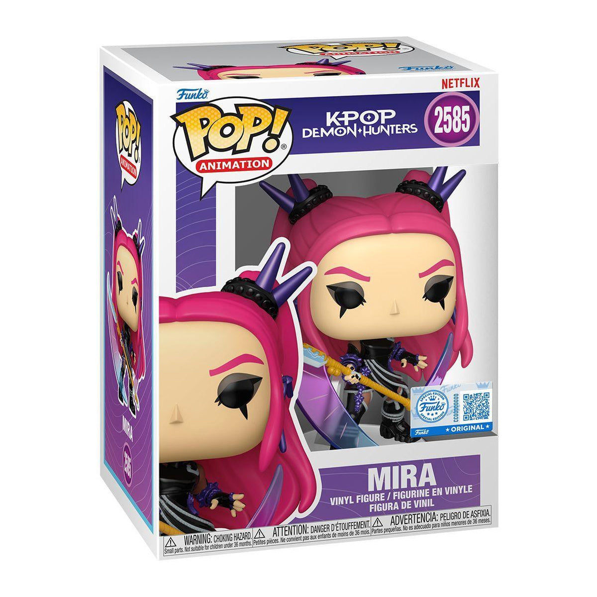 KPop Demon Hunters Mira (Huntrix) Exclusive Pop! Vinyl