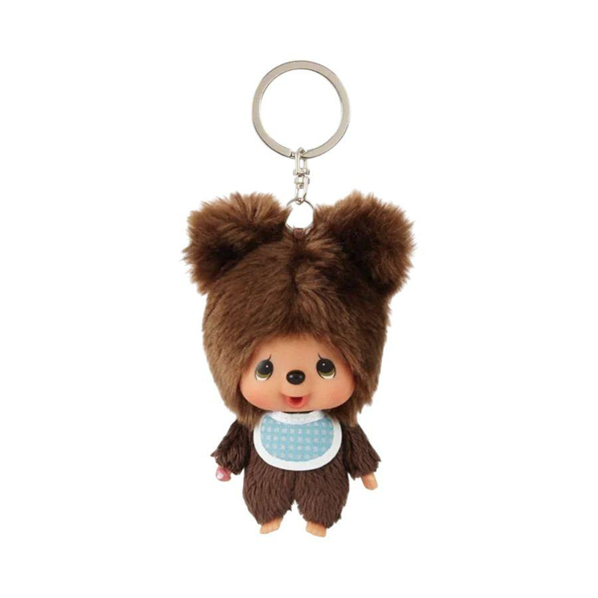 Monchhichi Big Head Super Small Kuma Keychain