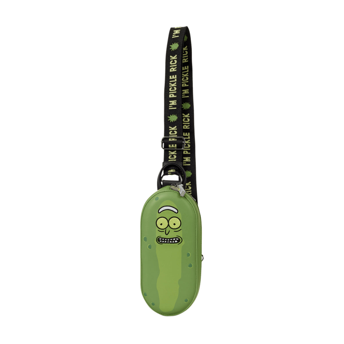 Rick & Morty Pickle Rick Sling Crossbody Bag