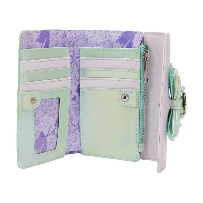 Little Mermaid (1989) Iridescent Pearl Flap Wallet