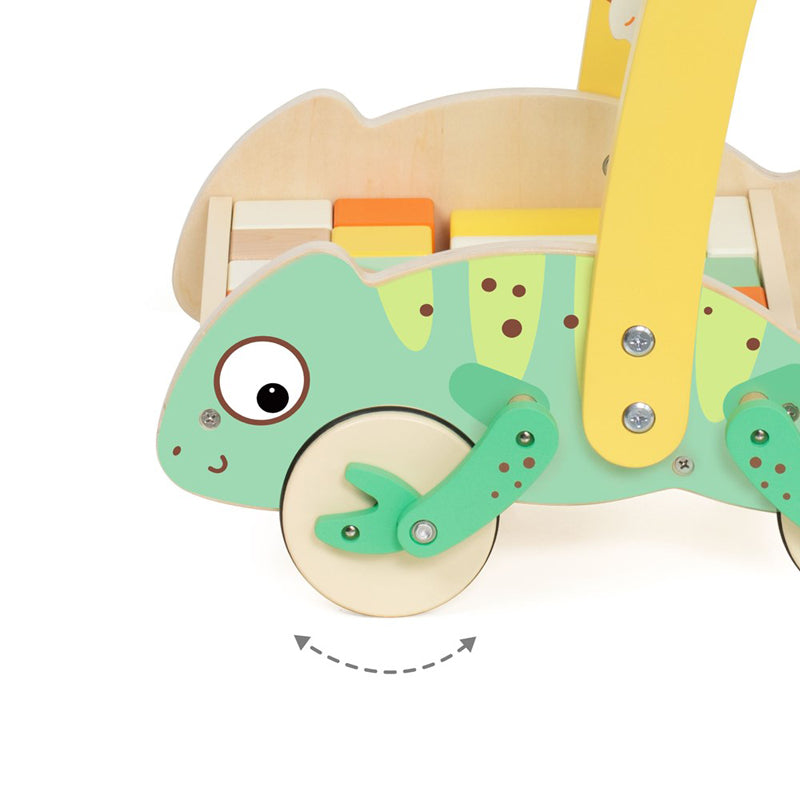 Classic World Baby Walker with Blocks