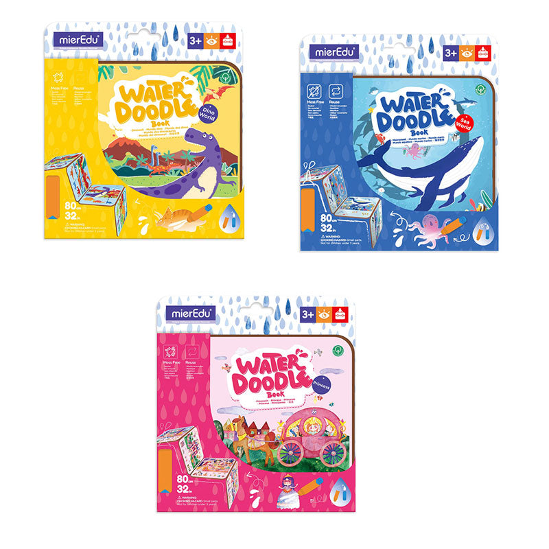 mierEdu Water Doodle Book