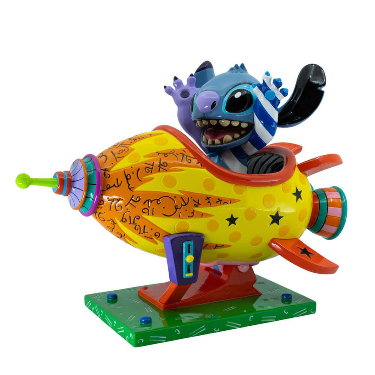 Stitch Rocket Ship Large Figurine