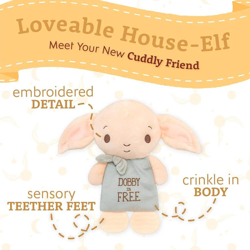 Dobby Sensory Blanket with Teether