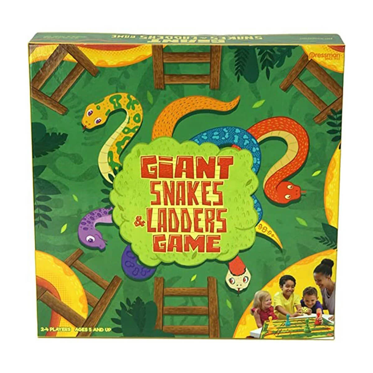 Juego de mesa gigante de serpientes y escaleras