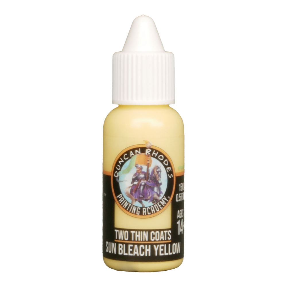 Two Thin Coats Acrylic Paint 15mL (Yellow)