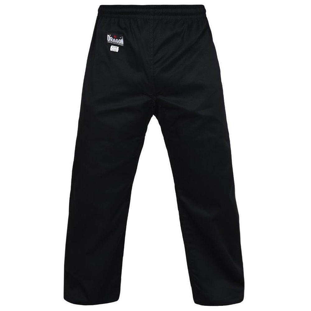 Dragon Black Gi Pants 8oz