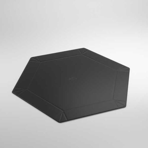 Gamegenic Magnetic Hexagonal Dice Tray (Black/Gray)